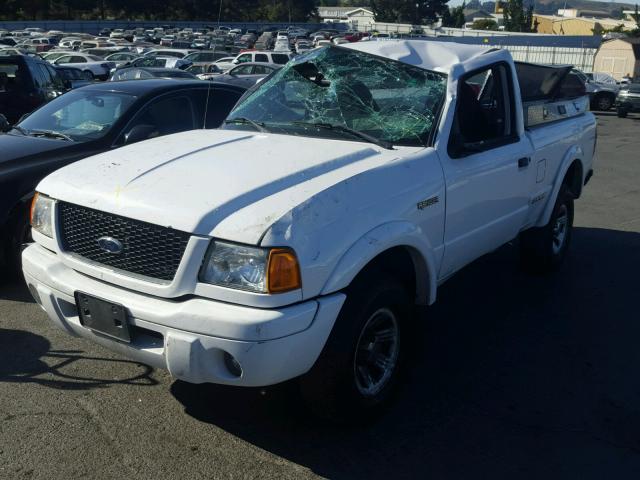 1FTYR10U83PB12588 - 2003 FORD RANGER WHITE photo 2