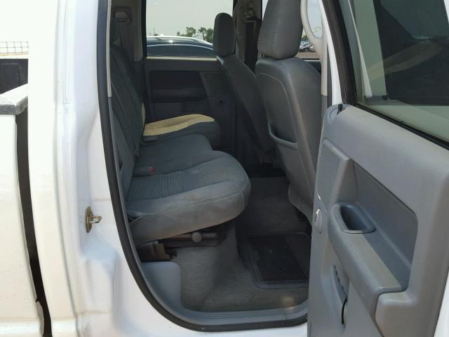 1D7KS28C26J148270 - 2006 DODGE RAM 2500 S WHITE photo 6