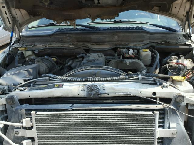 1D7KS28C26J148270 - 2006 DODGE RAM 2500 S WHITE photo 7
