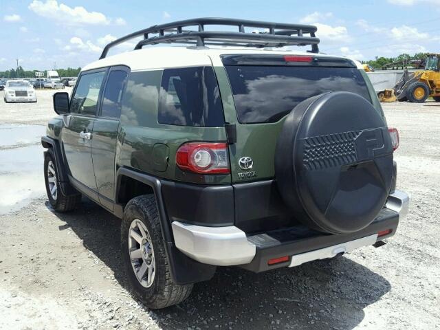 JTEZU4BF9EK013826 - 2014 TOYOTA FJ CRUISER GREEN photo 3