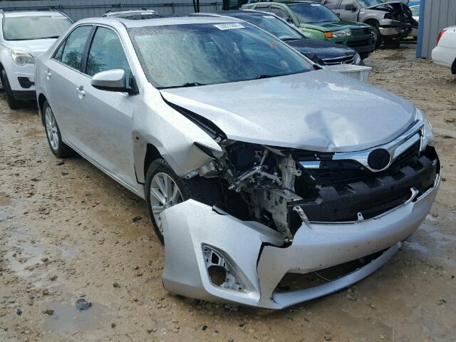 4T4BF1FK1CR205539 - 2012 TOYOTA CAMRY SILVER photo 1