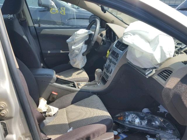 1G1ZB5E05CF181002 - 2012 CHEVROLET MALIBU LS TAN photo 5