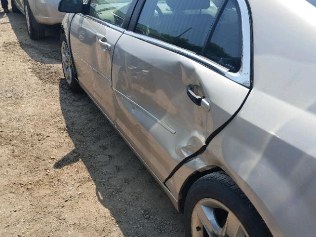 1G1ZB5E05CF181002 - 2012 CHEVROLET MALIBU LS TAN photo 9