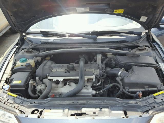 YV1RS592952447564 - 2005 VOLVO S60 2.5T BLUE photo 7