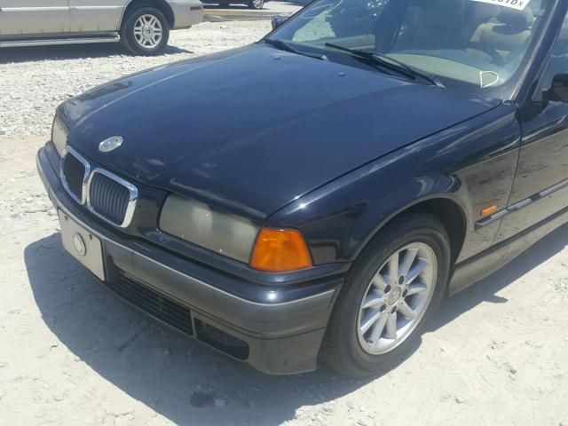 WBACC0325WEK28568 - 1998 BMW 318 I AUTO BLACK photo 9