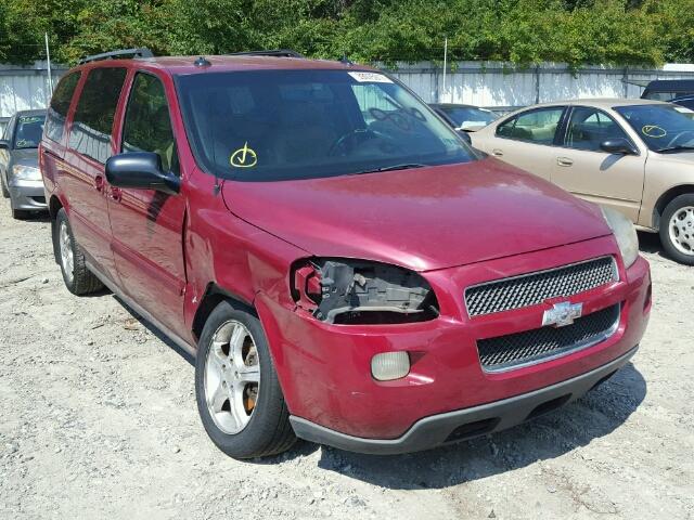 1GNDV23L15D219707 - 2005 CHEVROLET UPLANDER L 勃艮第红 照片 1