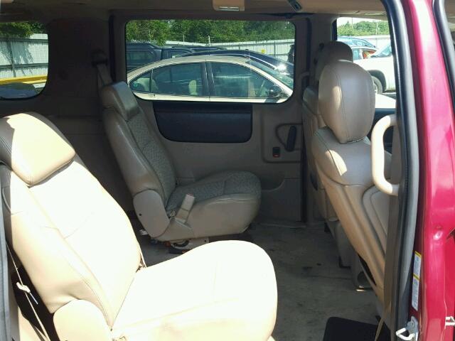 1GNDV23L15D219707 - 2005 CHEVROLET UPLANDER L 勃艮第红 照片 6