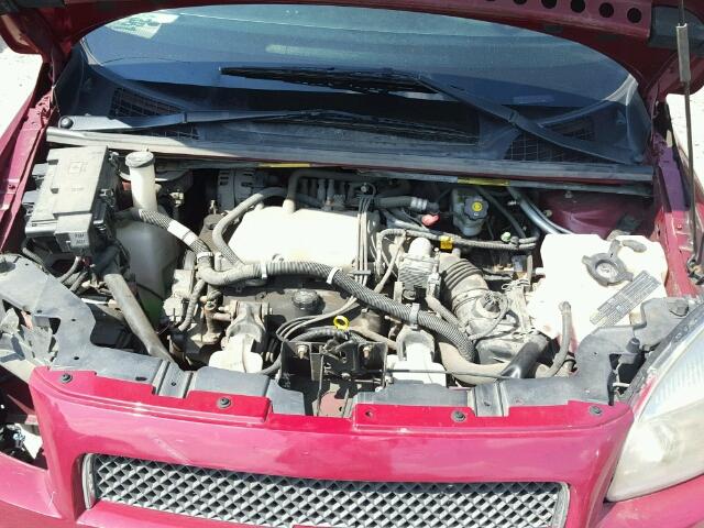 1GNDV23L15D219707 - 2005 CHEVROLET UPLANDER L 勃艮第红 照片 7