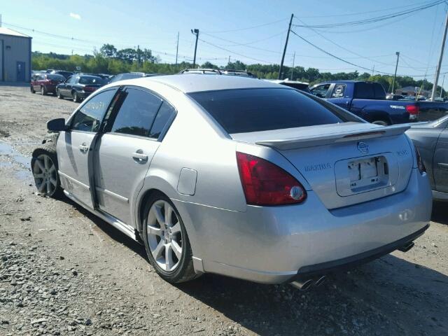 1N4BA41EX7C812959 - 2007 NISSAN MAXIMA SE SILVER photo 3