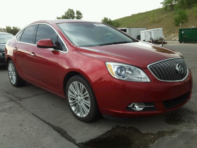 1G4PP5SK5D4253430 - 2013 BUICK VERANO RED photo 1
