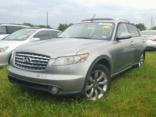 JNRAS08W44X217524 - 2004 INFINITI FX35 GRAY photo 2