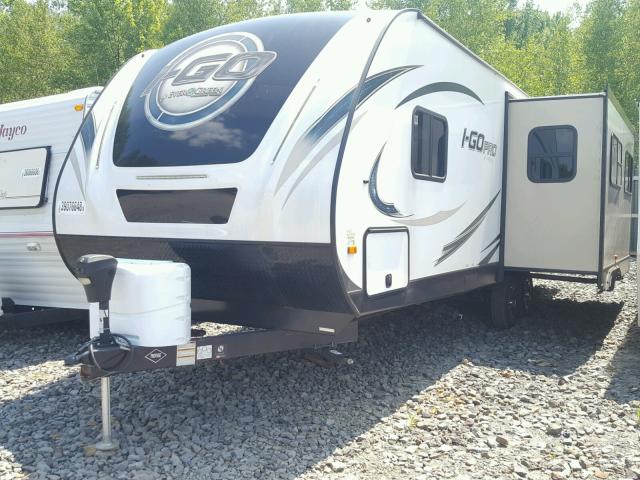 5ZWTGME20H1010481 - 2017 EVER CAMPER WHITE photo 2