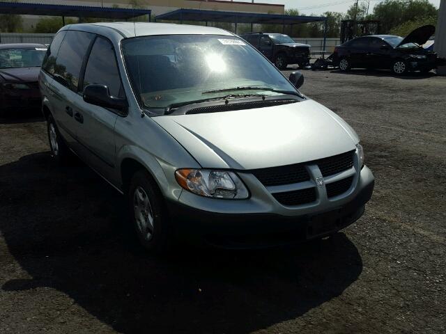 1D4GP25303B121731 - 2003 DODGE CARAVAN SE GRAY photo 1