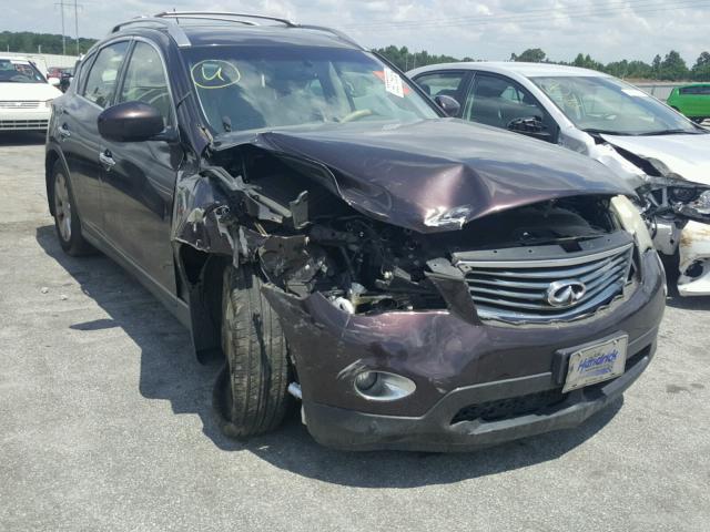 JN1AJ0HR6AM756207 - 2010 INFINITI EX35 BASE MAROON photo 1