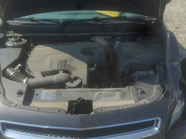 1G1ZB5EB4A4109086 - 2010 CHEVROLET MALIBU LS ნაცრისფერი ფოტო 7