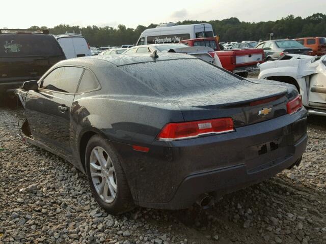 2G1FB1E32F9167139 - 2015 CHEVROLET CAMARO LS GRAY photo 3