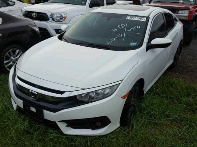 2HGFC1F31HH630093 - 2017 HONDA CIVIC EX WHITE photo 2