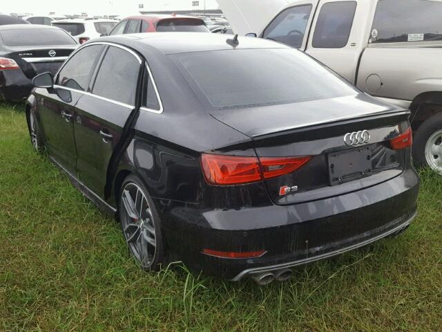 WAUB1GFF2G1097682 - 2016 AUDI S3 BLACK photo 3