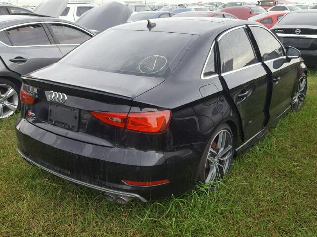 WAUB1GFF2G1097682 - 2016 AUDI S3 BLACK photo 4