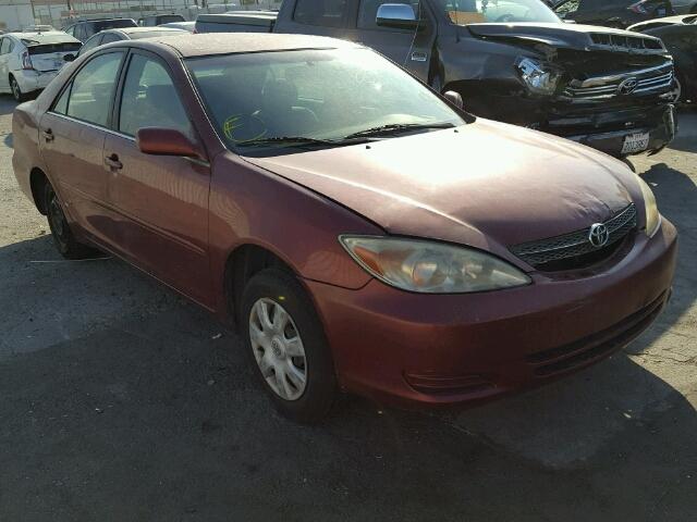 JTDBE32K720107074 - 2002 TOYOTA CAMRY RED photo 1