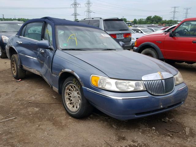 1LNFM82W1XY606218 - 1999 LINCOLN TOWN CAR S BLUE photo 1