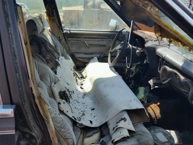 1C3BF66P4EX529338 - 1984 CHRYSLER FIFTH AVEN დამწვარი ფოტო 5