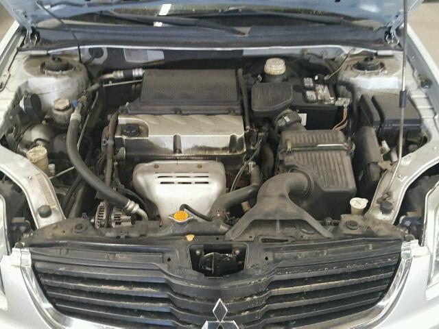 4A3AB26F17E030298 - 2007 MITSUBISHI GALANT DE GRAY photo 7