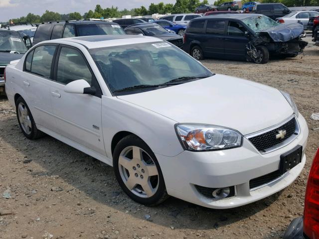 1G1ZW53106F282713 - 2006 CHEVROLET MALIBU SS WHITE photo 1