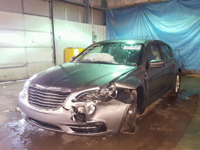 1C3CCBBG9DN678219 - 2013 CHRYSLER 200 TOURIN GRAY photo 2