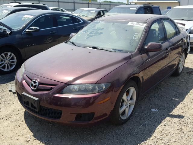 1YVHP80C675M01678 - 2007 MAZDA 6 I كستنائي صورة 2
