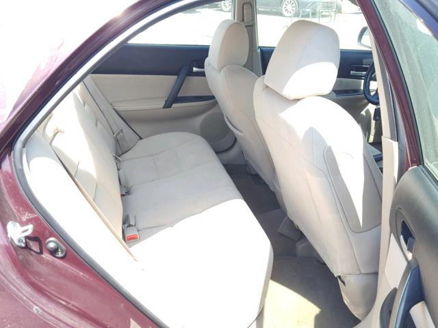 1YVHP80C675M01678 - 2007 MAZDA 6 I كستنائي صورة 6