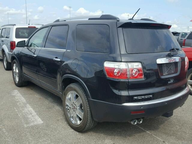 1GKLRNED6AJ114337 - 2010 GMC ACADIA SLT BLACK photo 3