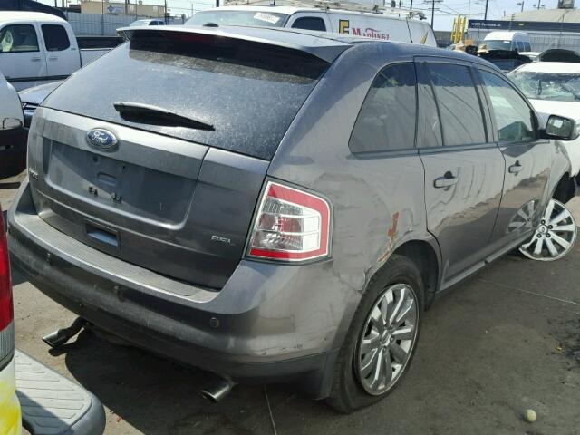 2FMDK3JC1ABB40771 - 2010 FORD EDGE SEL CHARCOAL photo 4