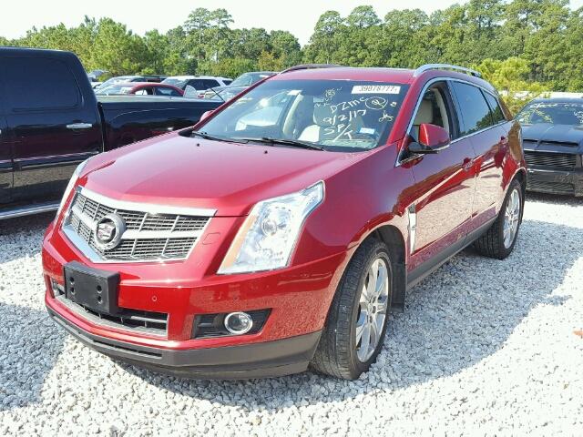 3GYFNBEY4BS550698 - 2011 CADILLAC SRX PERFOR MAROON photo 2