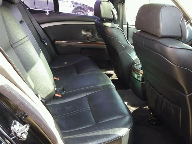 WBAGL634X2DP60100 - 2002 BMW 745 I BLACK photo 6