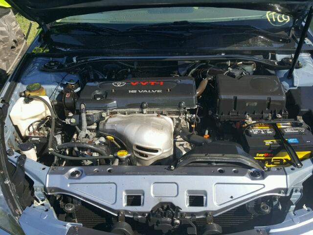 4T1CE38P96U750642 - 2006 TOYOTA CAMRY SOLA BLUE photo 7