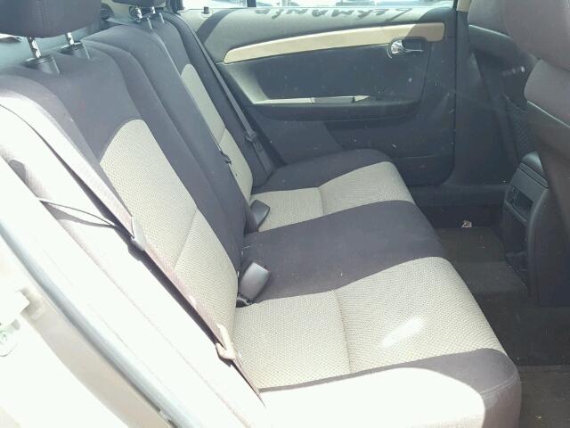 1G1ZB5EB8AF236671 - 2010 CHEVROLET MALIBU LS ყავისფერი ფოტო 6