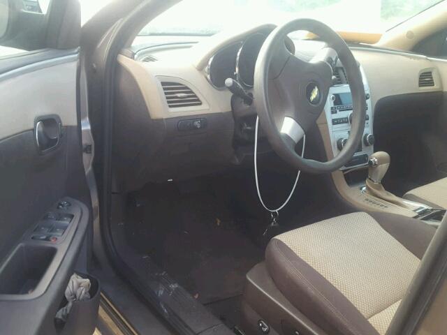 1G1ZB5EB8AF236671 - 2010 CHEVROLET MALIBU LS ყავისფერი ფოტო 9