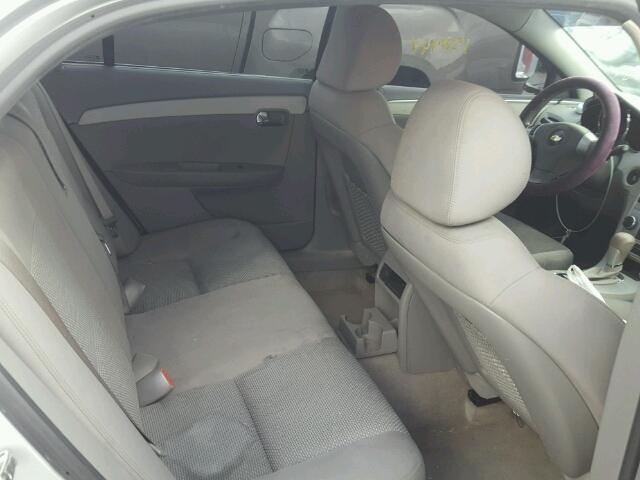 1G1ZA5E10BF321788 - 2011 CHEVROLET MALIBU LS Gümüş foto 6