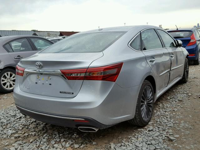 4T1BK1EBXHU260179 - 2017 TOYOTA AVALON XLE SILVER photo 4