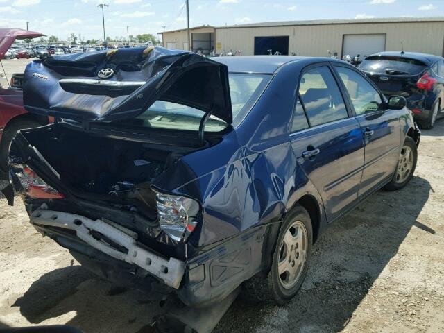 4T1BF32KX3U547843 - 2003 TOYOTA CAMRY BLUE photo 4