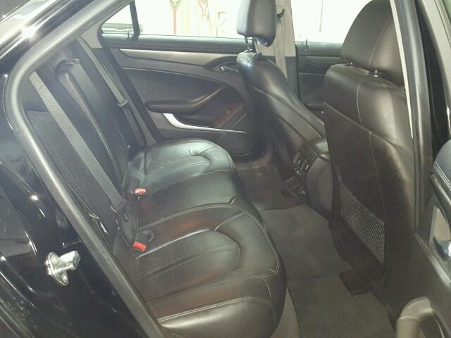 1G6DM5EY4B0106815 - 2011 CADILLAC CTS PERFOR أسود صورة 6