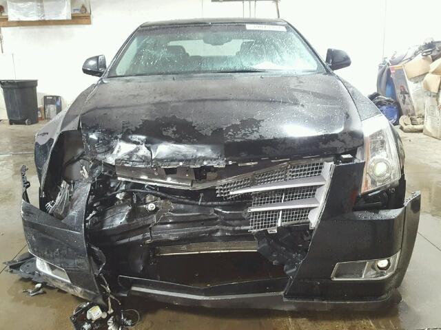 1G6DM5EY4B0106815 - 2011 CADILLAC CTS PERFOR أسود صورة 9