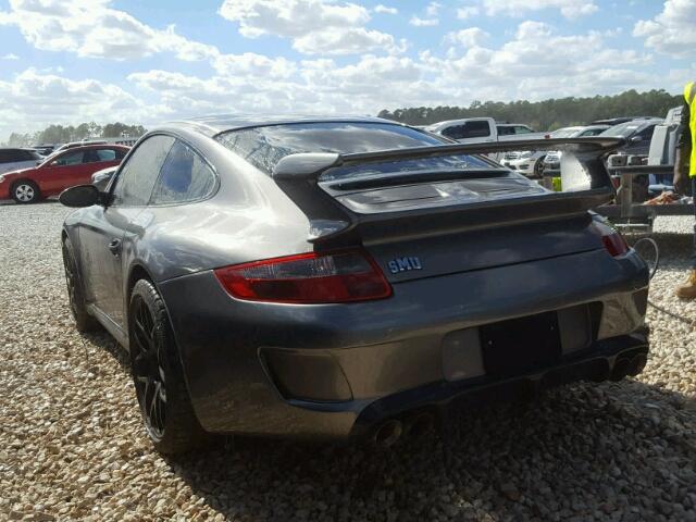 WP0AA29997S711497 - 2007 PORSCHE 911 CARRER GRAY photo 3