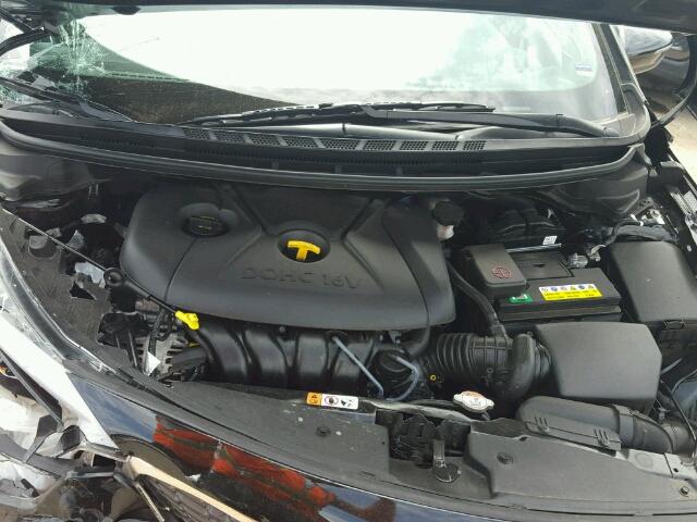 KNAFX4A64G5574708 - 2016 KIA FORTE Negro foto 7