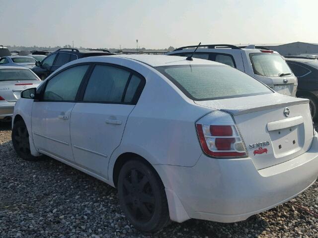 3N1AB61E78L624925 - 2008 NISSAN SENTRA 2.0 WHITE photo 3