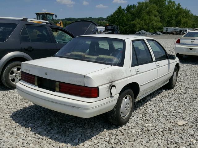 1G1LD55MXSY316982 - 1995 CHEVROLET CORSICA WHITE photo 4