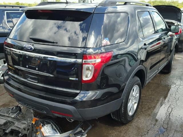 1FM5K8B83DGC23739 - 2013 FORD EXPLORER BLACK photo 4