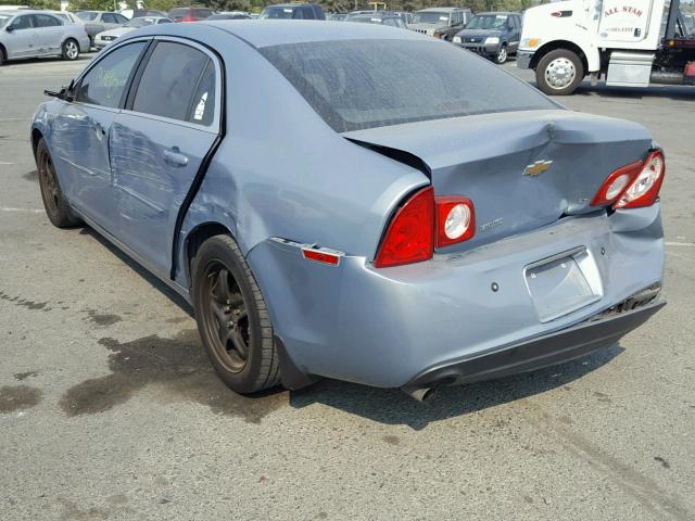1G1ZH57B69F132378 - 2009 CHEVROLET MALIBU 1LT 蓝色 照片 3