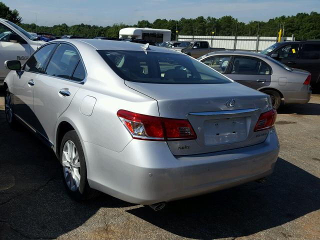 JTHBK1EG3B2454635 - 2011 LEXUS ES 350 SILVER photo 3